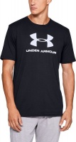 Under Armour Men's Sport style Logo Short Sleeve - Black Photo