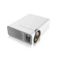 Dream Home DH - 1080P 1000 Lumens LED Projector with Multi-screen - White Photo