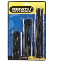 Zenith Assorted Cable Ties 60 Pieces Sizes: 100mm 150mm & 200mm Photo
