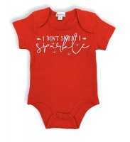 Baby Girl Bodysuit - I Don't Sweat I Sparkle Photo