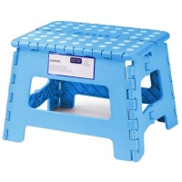 Home Connection - Folding Step Stool - Turquoise Photo