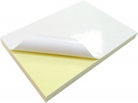 10 Sheets of Quality A4 White Glossy Self Adhesive/Sticky Photo