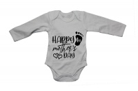 BuyAbility Happy 1st Mothers Day - Little Foot - Long Sleeve - Baby Grow Photo