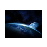 Earth Starry Sky Wall Hanging Tapestry for Home Décor Photo