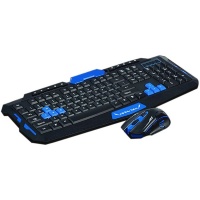 Raz Tech Wireless Gaming Keyboard Mouse Waterproof Kit for Laptop Desktop Computer Photo