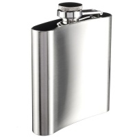 Got a Lot Got-a-Lot - Stainless Steel Hip Flask to Carry Your Booze - 177ml Photo
