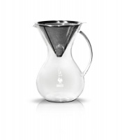 Bialetti Pour Over Stainless Steel Plus Glass Jug Photo