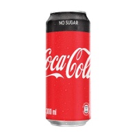 Coca Cola Coca-Cola Zero Can - 300ml x 24 Photo
