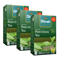 Dilmah - Pure Ceylon Green Tea - 60 Tagged Tea Bags Photo