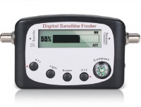 Digital Satellite Finder Meter with LCD Display & with Compass Photo