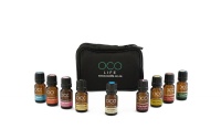 OCO Life 9 Essential Oil Diffuser Blends 10ml with OCO Kit Bag Photo