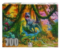 RGS Group Forest of Dinosaurs 100 piece jigsaw puzzle Photo