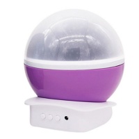 Star Master Dream Rotating Projection Lamp - Purple Photo