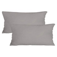 PepperSt - Scatter Cushion Cover Set - 60x30 - Light Grey Photo