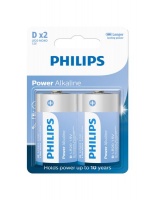 Philips Alkaline LR20P2B D 2 Battery Photo