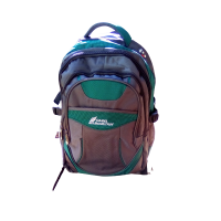 Camel mountain school bag- Grey & light green Photo