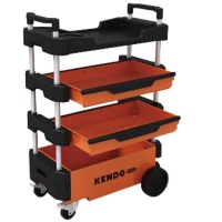 Kendo - Mild Steel Foldable Tool Trolley Photo