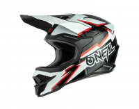 ONeal O'Neal 3 Series Voltage Black & White Helmet Photo