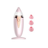 Rechargeable Blackhead Remover Vacuum Electric Facial Pore Cleaner - White Photo