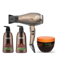 Parlux Alyon 2250W Hairdryer Kit - Bronze Argan Pack Photo
