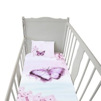 Print with Passion Butterfly Cot Duvet Set Photo