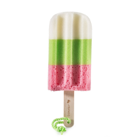 Donkey Products Ice Pop - Pink / Sponge / White / Green / Pink ca. 22 x 8cm/ Plastic / Wood / Ice Pop Shape Photo