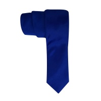 Plain Satin Tie - StatesMan - Royal Blue Photo