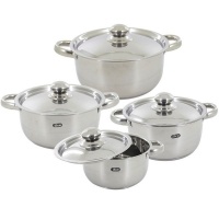 Ace Stainless Steel Cookware Set of 8 Photo