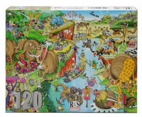 RGS Group Wild African Safari 120 piece jigsaw puzzle Photo