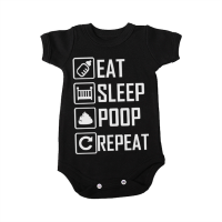 JuiceBubble - Eat Sleep Poop Repeat Onesie Photo