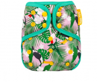 JanaS Happy Flute reusable diaper cover - Rainforest print Photo