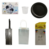 Edlini - Silver Themed Party Pack Photo
