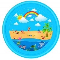 Kids Water Sprinkler Mat - Rainbow Photo