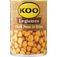 KOO - Chickpeas in Brine 12x400g Photo