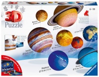 Ravensburger 522 Piece Puzzle Balls -Planet Photo