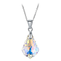 ZETARA JEWELLERY "Beyond the see" Drop Crystal Necklace Photo