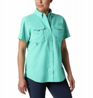 Columbia Women's Bahama Short Sleeve Shirt in Dolphin Photo