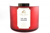 White Barn by Bath Body Works Bath & Body Works T'is The Season 3-Wick Scented Candle Photo