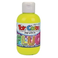 Toy Color Superwashable Tempera Paint: Fluorescent Yellow - 250ml Photo