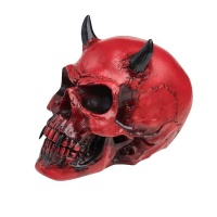 The Goth Spot Crimson Demon Skull Photo