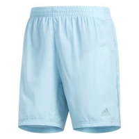 adidas - Men's Saturday 7" Shorts - Light Blue Photo