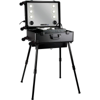 Professional MUA Studio and Workstation With 6 Dimmable Lights And 2 Speakers Photo