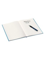 Leitz : A4 Ruled WOW Note Pad Hard Cover - Blue Photo