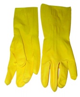 Matsafe Glove Latex Household Yellow Medium Photo