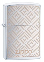 Zippo Lighter 200 Pyramid Shapes Design Photo