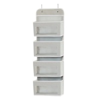 Maisonware Hanging Organiser with 4 Clear Pockets Photo