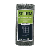 Storm Welded Mesh Fencing - 0.6m x 10m Roll - 25x25mm Aperture Photo