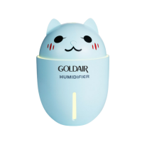 Goldair - Mini Humidifier with USB Fan/Light GMMH-21B/P - Blue Photo