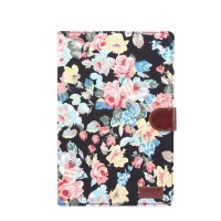 Samsung Flower Faux Leather Flip Case for Galaxy TAB S6 Photo
