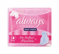 Always Pads Always Sanitary Pads Maxi - 10 Pack Photo